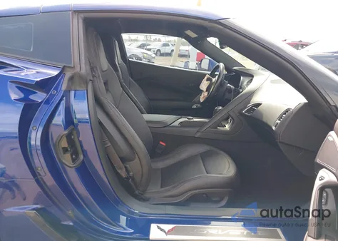 2017 Chevrolet Corvette Grand Sport 1Lt z USA, uszkodzony, nr VIN 1G1YW2D71H5115864